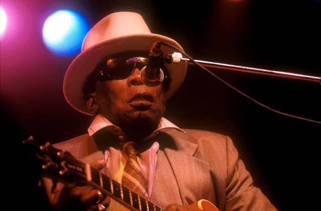 John Lee Hooker JOHN LEE HOOKER PERFORMS AT THE BELGIUM RHYTHM N BLUES FESTIVAL 1988 -, Credit:Goedefroit Music Avalon  Copyright: xGoedefroitxMusicx xAvalonx 0544729834