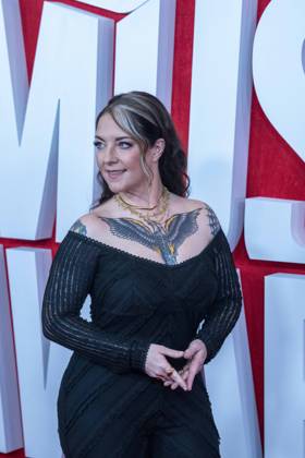 April 7, 2024, Austin, Tx, United States: Country singer ASHLEY MCBRYDE walks the red carpet and poses for photographs prior to the CMT Music Awards show at Austin s Moody Center on April 6, 2024. Austin United States - ZUMAd150 20240407_znp_d150_008 Copyright: xBobxDaemmrichx
