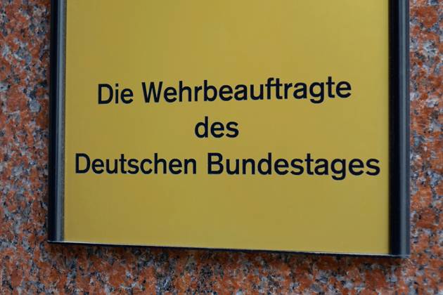 Die Wehrbeauftragte des Deutschen Bundestages Die Wehrbeauftragte des Deutschen Bundestages, 06.04.2024, Mitte, Neustädtische Kirchstrasse, Berlin, Die Wehrbeauftragte des Deutschen Bundestages hat ihren Sitz in der Neustädtischen Kirchstrasse von Berlin.