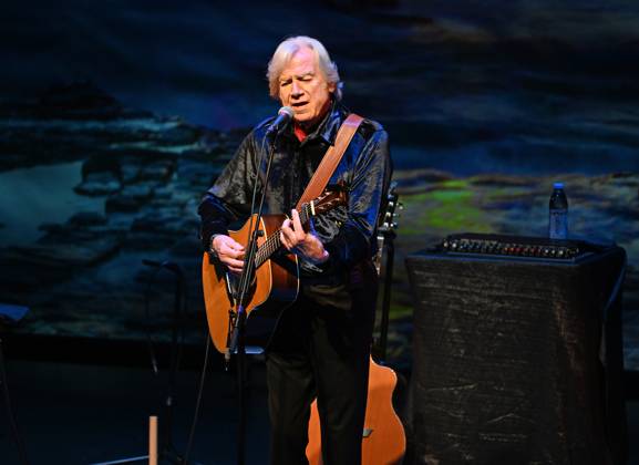 FORT LAUDERDALE FL - APRIL 12: Justin Hayward performs during his Blue World Tour at The Broward Center For The Performing Arts on April 12, 2024 in Fort Lauderdale, Florida. Copyright: xmpi04x