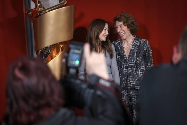 Die DEUTSCHE FILMAKADEMIE lädt zum Nominiertenabend des DEUTSCHEN FILMPREISES 2024 Hannah Herzsprung und Adele Neuhauser Die DEUTSCHE FILMAKADEMIE lädt zum Nominiertenabend des DEUTSCHEN FILMPREISES 2024 in die BAR BRASS in Berlin Copyright: xEventpressxFuhrx