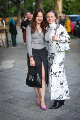 Die DEUTSCHE FILMAKADEMIE lädt zum Nominiertenabend des DEUTSCHEN FILMPREISES 2024 Jasna Fritzi Bauer und Hannah Herzsprung Die DEUTSCHE FILMAKADEMIE lädt zum Nominiertenabend des DEUTSCHEN FILMPREISES 2024 in die BAR BRASS in Berlin Copyright: xEventpressxFuhrx