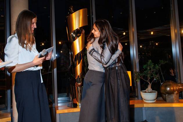 Die DEUTSCHE FILMAKADEMIE lädt zum Nominiertenabend des DEUTSCHEN FILMPREISES 2024 Alexandra Maria Lara, Hannah Herzsprung und Bayan Layla beim Lola Nominiertenabend des Deutschen Filmpreises 2024 in der Bar Brass am 13.04.2024 in Berlin. Copyright: xEventpressxKochanx