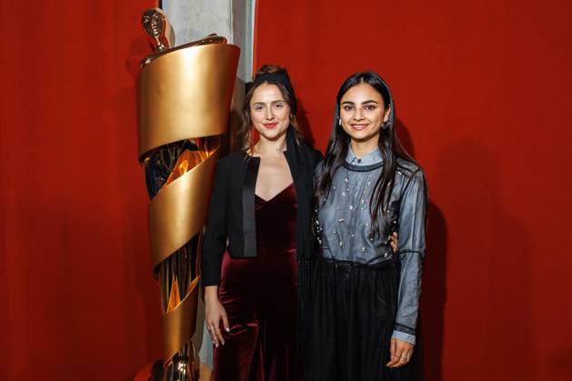 Die DEUTSCHE FILMAKADEMIE lädt zum Nominiertenabend des DEUTSCHEN FILMPREISES 2024 Emina Smajic und Bayan Layla beim Lola Nominiertenabend des Deutschen Filmpreises 2024 in der Bar Brass am 13.04.2024 in Berlin. Copyright: xEventpressxKochanx