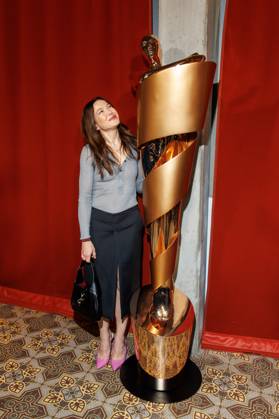 Die DEUTSCHE FILMAKADEMIE lädt zum Nominiertenabend des DEUTSCHEN FILMPREISES 2024 Hannah Herzsprung beim Lola Nominiertenabend des Deutschen Filmpreises 2024 in der Bar Brass am 13.04.2024 in Berlin. Copyright: xEventpressxKochanx