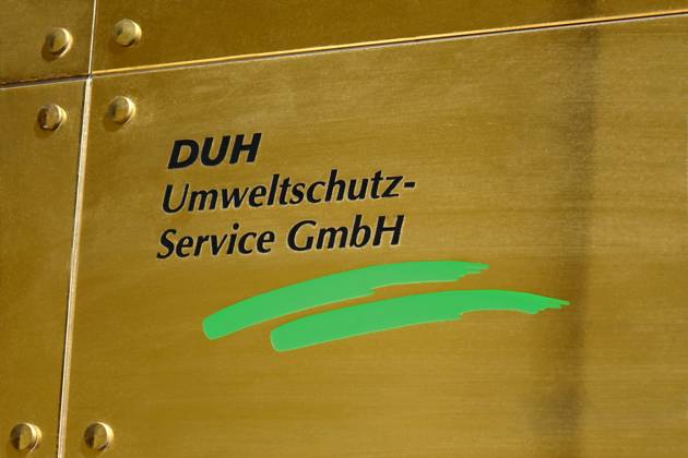 DUH Umweltschutz Service GmbH DUH Umweltschutz Service GmbH, 06.04.2024, Mitte, Hackescher Markt, Berlin, Der Verein DUH ist eine Umwelt- Natur- und Verbraucherschutzorganisation mit einer Geschäftsstelle am Hackeschen Markt in Berlin.