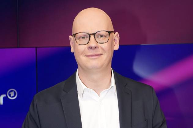 Matthias Deiß in der ARD-Talkshow maischberger im Studio Berlin Adlershof. Berlin, 17.04.2024