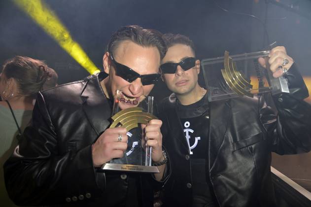 Twocolors bei der Verleihung des 24. Radio Regenbogen Award 2024 in der Europa-Park Arena. Rust, 19.04.2024