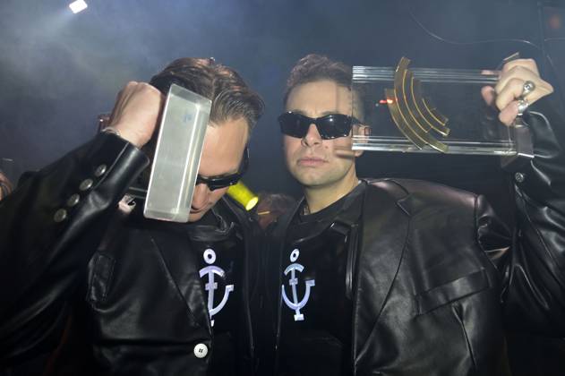 Twocolors bei der Verleihung des 24. Radio Regenbogen Award 2024 in der Europa-Park Arena. Rust, 19.04.2024