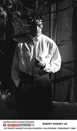 2001 ROBERT DOWNEY JR. AT PHOTO SHOOT IN HOLLYWOOD, CALIFORNIA. FEBURARY 1988. 2001 ROBERT DOWNEY JR. AT PHOTO SHOOT IN HOLLYWOOD, CALIFORNIA. FEBURARY 1988. ,  Copyright: xKarenxHardyx xAvalonx 0546670618