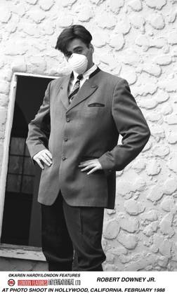2001 ROBERT DOWNEY JR. AT PHOTO SHOOT IN HOLLYWOOD, CALIFORNIA. FEBRUARY 1988. 2001 ROBERT DOWNEY JR. AT PHOTO SHOOT IN HOLLYWOOD, CALIFORNIA. FEBRUARY 1988. ,  Copyright: xKarenxHardyx xAvalonx 0546670672
