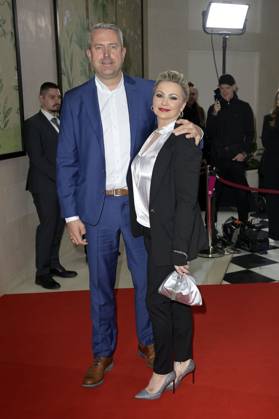 Sascha Schlichte und Alida Kurras bei der 19. Verleihung des Felix Burda Award 2024 im Hotel Adlon Kempinski. Berlin, 21.04.2024