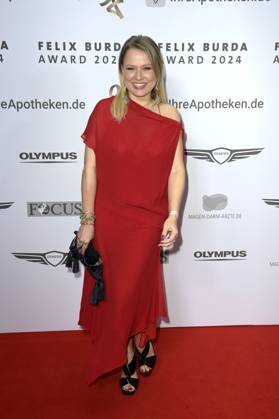Nova Meierhenrich bei der 19. Verleihung des Felix Burda Award 2024 im Hotel Adlon Kempinski. Berlin, 21.04.2024