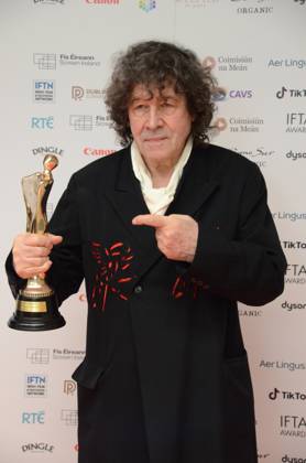 Stephen Rea at the IFTA (Irish Film And Television Academy) Awards at the Convention Centre in Dublin Ireland on Saturday 20th April 2024 - Copyright: xLisaxJayn Famousx DSC_5918