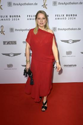 Nova Meierhenrich bei der 19. Verleihung des Felix Burda Award 2024 im Hotel Adlon Kempinski. Berlin, 21.04.2024