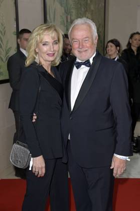 Wolfgang Kubicki mit Ehefrau Annette Marberth-Kubicki bei der 19. Verleihung des Felix Burda Award 2024 im Hotel Adlon Kempinski. Berlin, 21.04.2024