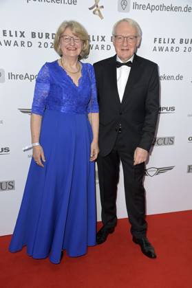 Heidrun Thaiss und Heinz Spengler bei der 19. Verleihung des Felix Burda Award 2024 im Hotel Adlon Kempinski. Berlin, 21.04.2024