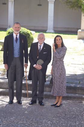 Spanish King Felipe and Quee Letizia during Miguel de Cervantes awards in Madrid on Tuesday, 23 April 2024 Cordon Press 