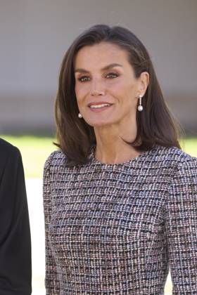 April 23, 2024, Madrid, Madrid, Spain: QUEEN LETIZIA of Spain attends the Miguel De Cervantes Literature award 2023 at the Alcal¡ de Henares University Madrid Spain - ZUMAc260 20240423_zep_c260_026 Copyright: xMikexChicorrox
