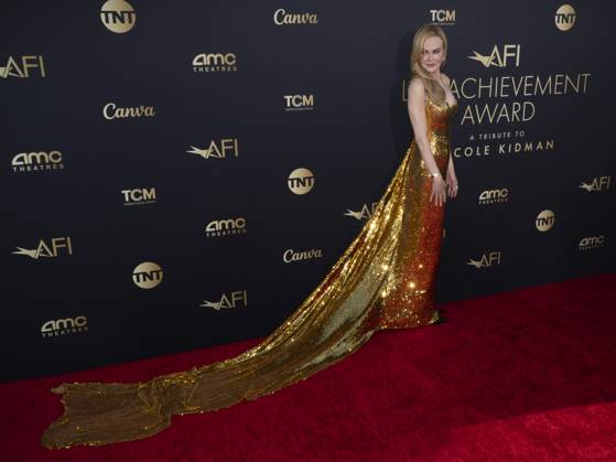 April 27, 2024, Hollywood, California, USA: 26 April 2024 - Hollywood, California - Nicole Kidman. 49th Annual AFI Life Achievement Award Honoring Nicole Kidman at Dolby Theatre. Hollywood USA - ZUMAb173 20240427_aap_b173_033 Copyright: xBillyxBennightx