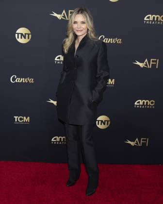 April 27, 2024, Hollywood, California, USA: Michelle Pfeiffer attends the 49th Annual AFI Life Achievement Award Honoring Nicole Kidman. Hollywood USA - ZUMAb173 20240427_aap_b173_057 Copyright: xBillyxBennightx