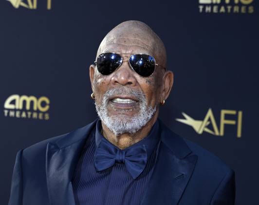 Morgan Freeman attends the 49th AFI Lifetime Achievement Award tribute gala honoring Nicole Kidman at the Dolby Theatre in the Hollywood section of Los Angeles on Saturday, April 27, 2024.  LAP2024042785 JIMxRUYMEN