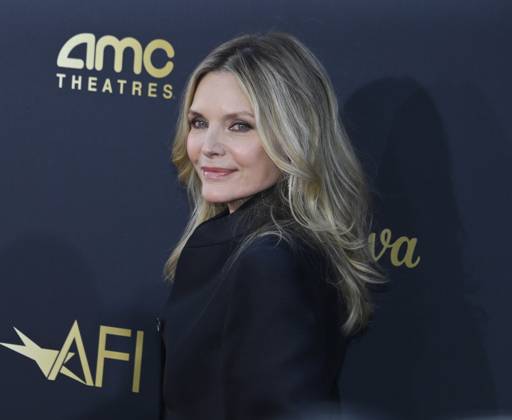 Michelle Pfeiffer attends the 49th AFI Lifetime Achievement Award tribute gala honoring Nicole Kidman at the Dolby Theatre in the Hollywood section of Los Angeles on Saturday, April 27, 2024.  LAP2024042749 JIMxRUYMEN
