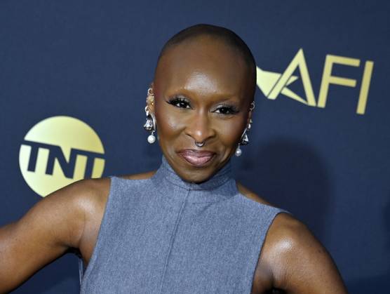British actress Cynthia Erivo attends the 49th AFI Lifetime Achievement Award tribute gala honoring Nicole Kidman at the Dolby Theatre in the Hollywood section of Los Angeles on Saturday, April 27, 2024.  LAP2024042783 JIMxRUYMEN