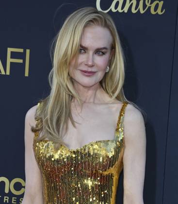 Nicole Kidman attends the 49th AFI Lifetime Achievement Award tribute gala honoring Kidman at the Dolby Theatre in the Hollywood section of Los Angeles on Saturday, April 27, 2024.  LAP2024042733 JIMxRUYMEN