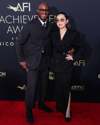 Gala Tribute to Nicole Kidman - LA Barry Jenkins and Lulu Wang arrive at the 49th Annual AFI (American Film Institute) Lifetime Achievement Award Gala Tribute Celebrating Nicole Kidman held at the Dolby Theatre on April 27, 2024 in Hollywood, Los Angeles, CA, USA. Photo by Xavier Collin Image Press Agency ABACAPRESS.COM Los Angeles CA United States  Copyright: xCollinxXavier ImagexPressxAgencyxABACAx