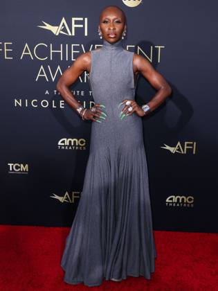 Gala Tribute to Nicole Kidman - LA Cynthia Erivo arrives at the 49th Annual AFI (American Film Institute) Lifetime Achievement Award Gala Tribute Celebrating Nicole Kidman held at the Dolby Theatre on April 27, 2024 in Hollywood, Los Angeles, CA, USA. Photo by Xavier Collin Image Press Agency ABACAPRESS.COM Los Angeles CA United States  Copyright: xCollinxXavier ImagexPressxAgencyxABACAx