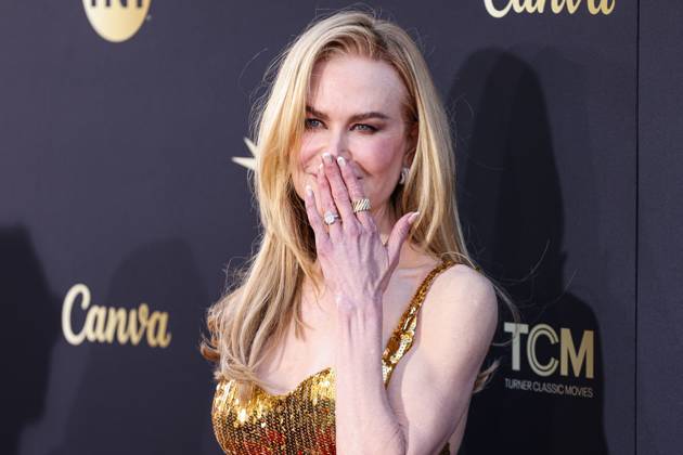 Gala Tribute to Nicole Kidman - LA Nicole Kidman wearing Balenciaga arrives at the 49th Annual AFI (American Film Institute) Lifetime Achievement Award Gala Tribute Celebrating Nicole Kidman held at the Dolby Theatre on April 27, 2024 in Hollywood, Los Angeles, CA, USA. Photo by Xavier Collin Image Press Agency ABACAPRESS.COM Los Angeles CA United States  Copyright: xCollinxXavier ImagexPressxAgencyxABACAx
