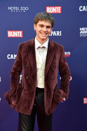 Bunte New Faces Award Film in Berlin RECORD DATE NOT STATED Florian Geisselmann Gewinner des Bunte New Faces Award Film 2024