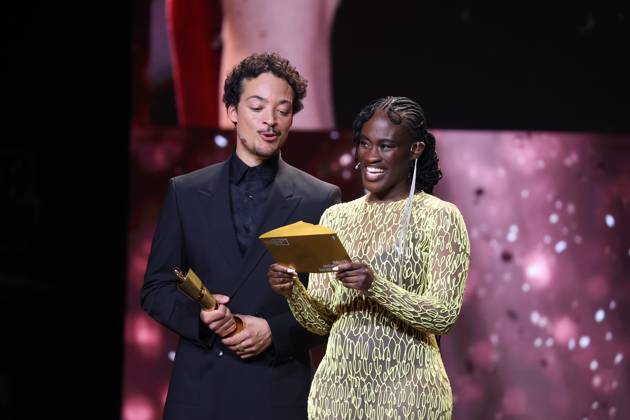 Deutscher Filmpreis 2024 Ivy Quainoo. Aurel Mertz, bei der Verleihung der Lola - Deutscher Filmpreis 2024 im Theater am Potsdamer Platz in Berlin 03.05.2024 Copyright: xEventpressx