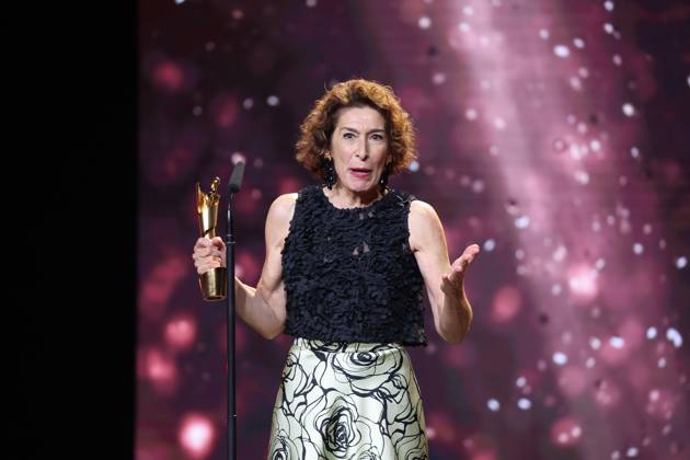 Deutscher Filmpreis 2024 BESTE WEIBLICHE NEBENROLLE Adele Neuhauser · 15 JAHRE bei der Verleihung der Lola - Deutscher Filmpreis 2024 im Theater am Potsdamer Platz in Berlin 03.05.2024 Copyright: xEventpressx