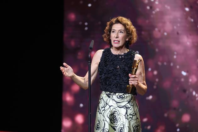 Deutscher Filmpreis 2024 BESTE WEIBLICHE NEBENROLLE Adele Neuhauser · 15 JAHRE bei der Verleihung der Lola - Deutscher Filmpreis 2024 im Theater am Potsdamer Platz in Berlin 03.05.2024 Copyright: xEventpressx