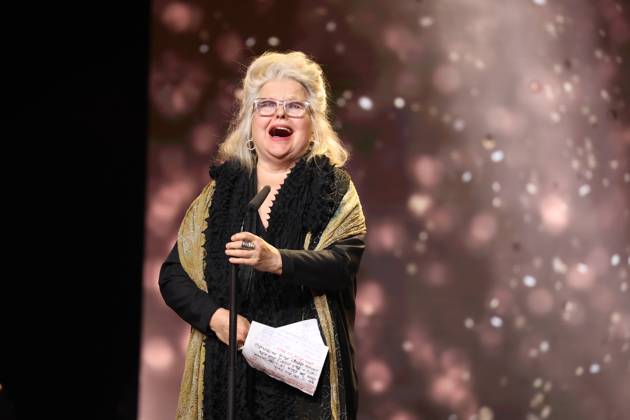 Deutscher Filmpreis 2024 EHRENPREIS Hanna Schygulla bei der Verleihung der Lola - Deutscher Filmpreis 2024 im Theater am Potsdamer Platz in Berlin 03.05.2024 Copyright: xEventpressx