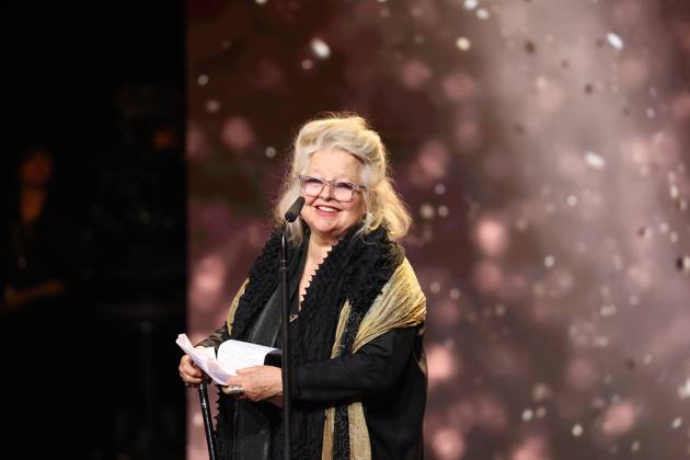 Deutscher Filmpreis 2024 EHRENPREIS Hanna Schygulla bei der Verleihung der Lola - Deutscher Filmpreis 2024 im Theater am Potsdamer Platz in Berlin 03.05.2024 Copyright: xEventpressx