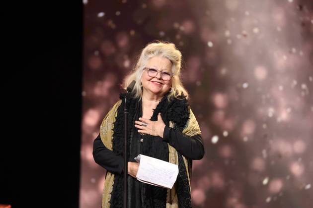 Deutscher Filmpreis 2024 EHRENPREIS Hanna Schygulla bei der Verleihung der Lola - Deutscher Filmpreis 2024 im Theater am Potsdamer Platz in Berlin 03.05.2024 Copyright: xEventpressx