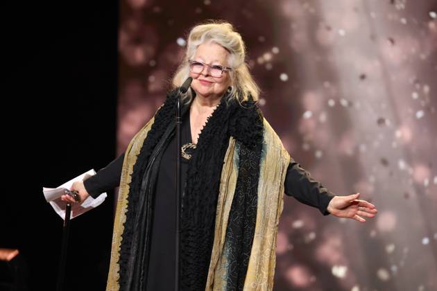 Deutscher Filmpreis 2024 EHRENPREIS Hanna Schygulla bei der Verleihung der Lola - Deutscher Filmpreis 2024 im Theater am Potsdamer Platz in Berlin 03.05.2024 Copyright: xEventpressx