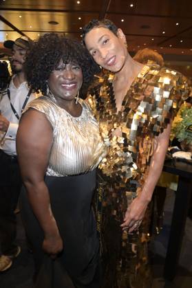 Thelma Buabeng und Annabelle Mandeng bei der 74. Verleihung des Deutschen Filmpreises 2024 im Theater am Potsdamer Platz. Berlin, 03.05.2024