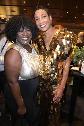 Thelma Buabeng und Annabelle Mandeng bei der 74. Verleihung des Deutschen Filmpreises 2024 im Theater am Potsdamer Platz. Berlin, 03.05.2024