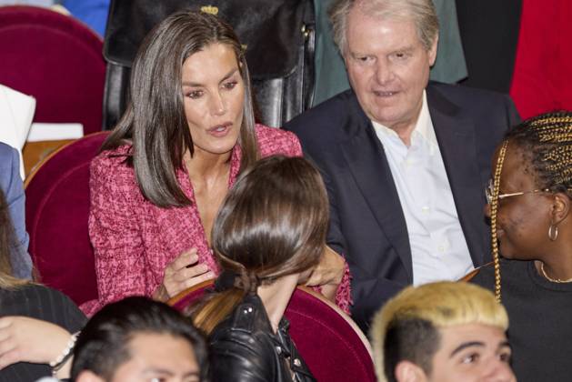 May 6, 2024, Madrid, Madrid, Spain: QUEEN LETIZIA of Spain attends the Emoci nArte concert by Princess of Girona Foundation at the Royal Theater Madrid Spain - ZUMAc260 20240506_zep_c260_021 Copyright: xMikexChicorrox