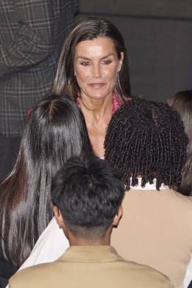 May 6, 2024, Madrid, Madrid, Spain: QUEEN LETIZIA of Spain attends the Emoci nArte concert by Princess of Girona Foundation at the Royal Theater Madrid Spain - ZUMAc260 20240506_zep_c260_029 Copyright: xMikexChicorrox