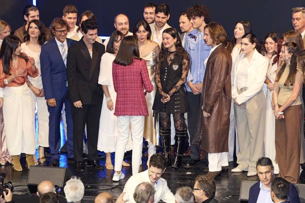 May 6, 2024, Madrid, Madrid, Spain: QUEEN LETIZIA of Spain attends the Emoci nArte concert by Princess of Girona Foundation at the Royal Theater Madrid Spain - ZUMAc260 20240506_zep_c260_036 Copyright: xMikexChicorrox