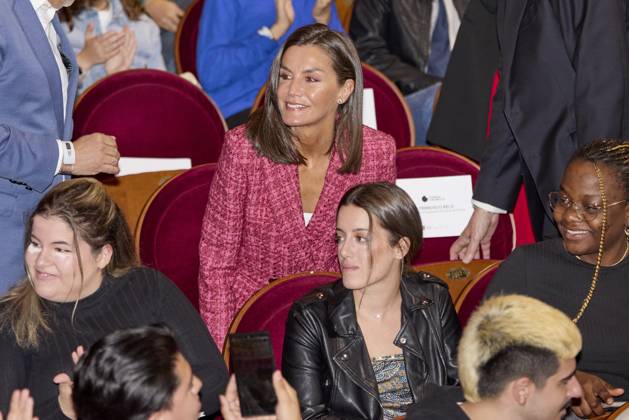 May 6, 2024, Madrid, Madrid, Spain: QUEEN LETIZIA of Spain attends the Emoci nArte concert by Princess of Girona Foundation at the Royal Theater Madrid Spain - ZUMAc260 20240506_zep_c260_043 Copyright: xMikexChicorrox