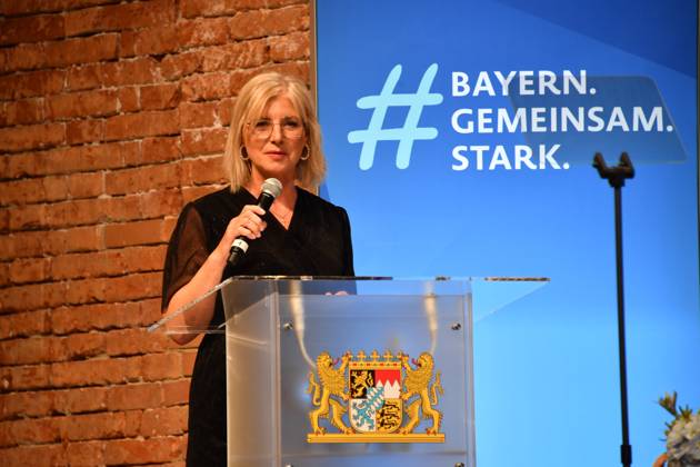 Ulrike Scharf Verleihung der Bayerischen Staatsmedaille für soziale Verdienste 2024 Heilige Hofkirche München 07. Mai 2024