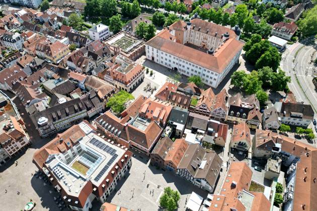 xsvx, News Wirtschaft Reise, Ettlingen, emwirt v.l. Ettlingen Stadt Altstadt Kernstadt Rathaus Marktplatz Alb Schloss Ettlingen