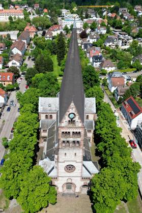 xsvx, News Wirtschaft Reise, Ettlingen, emwirt v.l. Ettlingen Stadt Altstadt Kernstadt Herz Jesu Kirche Pforzheimer Straße Ettlingen