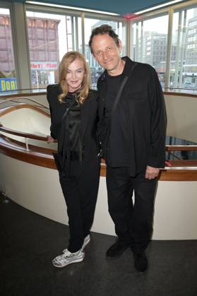 Inga Humpe und Tommi Eckart von 2raumwohnung bei der Verleihung des Fred Jay Preises 2024 im bcc Berlin Congress Center. Berlin, 14.05.2024
